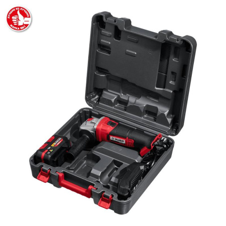 Шлифмашина угловая аккумуляторная ЗУБР УШМ-18-125-41