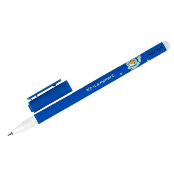 Ручка гелевая Meshu Space Adventure 0.5 мм цвет чернил синий стираемые  чернила