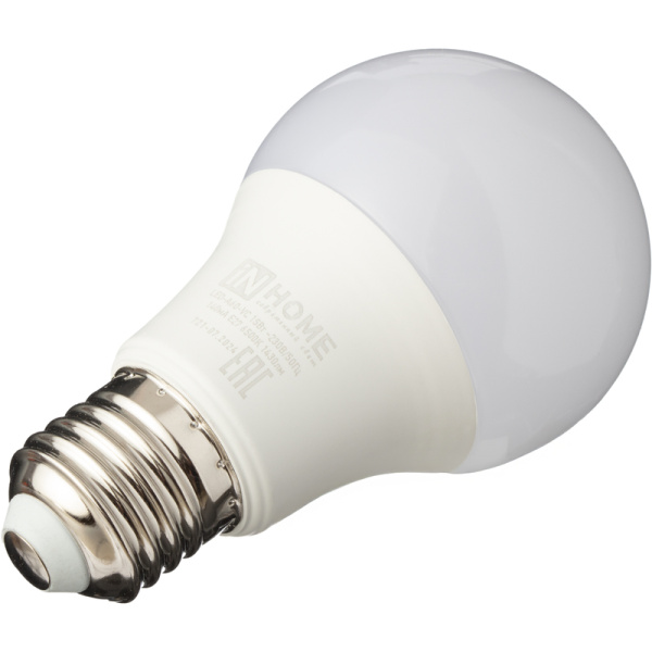 Лампа светодиодная In Home LED-A60-VC 15Вт Е27 6500К 1430Лм матовая