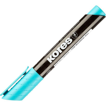 Набор маркеров перманентных Kores 10 цветов (толщина линии 3-5 мм)