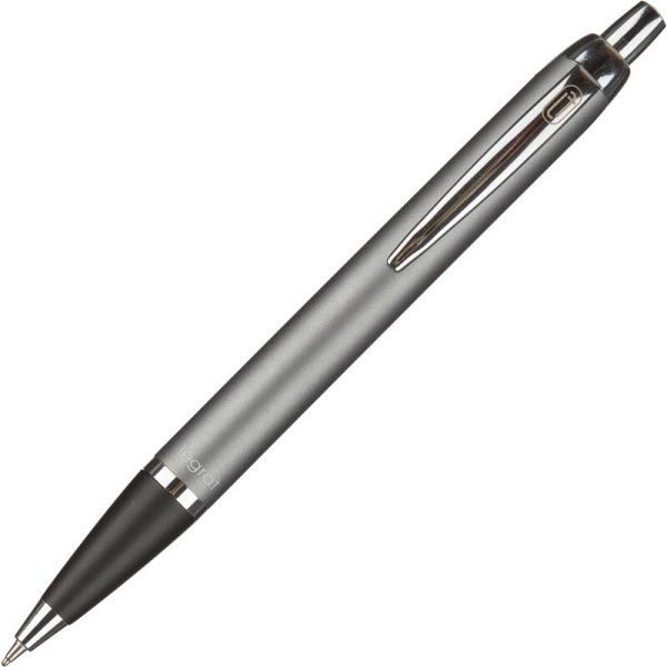 Ручка шариковая Legraf Rouan цвет чернил синий цвет корпуса  серебристый/серый
