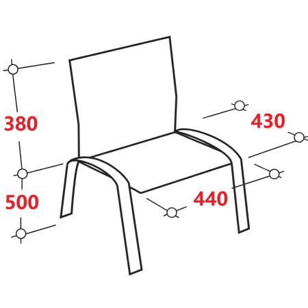 Стул обеденный Комус Мебель Flip бежевый (ткань, металл)