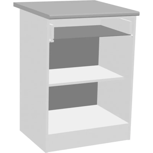 Шкаф напольный Сокол ТК-06.1 (дуб сонома, 600x600x850 мм)