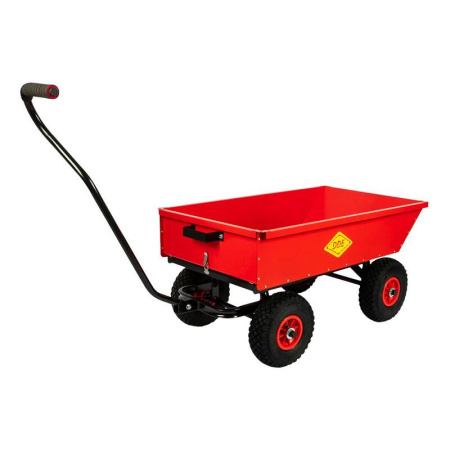 Тачка садово-строительная DDE Самосвал четырехколесная грузоподъемность  200 кг