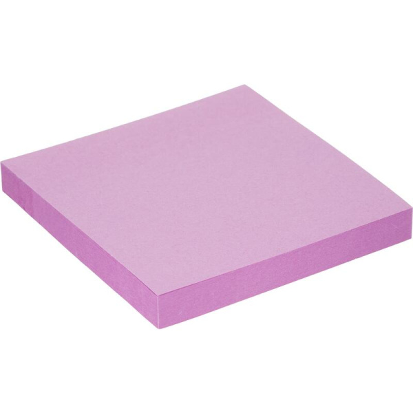 Стикеры Attache Selection Extra 76х76 мм неоновые фиолетовые (1 блок,  100 листов)
