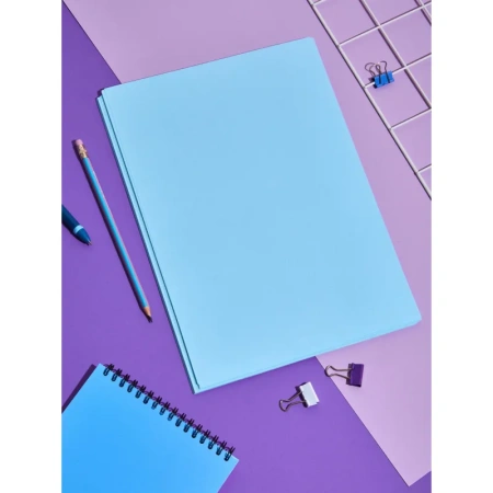 Бумага цветная для печати Комус Color голубая пастель (А4, 80 г/кв.м, 50 листов)
