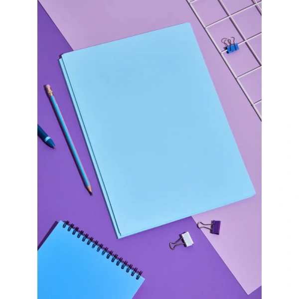 Бумага цветная для печати Комус Color голубая пастель (А4, 80 г/кв.м, 50 листов)