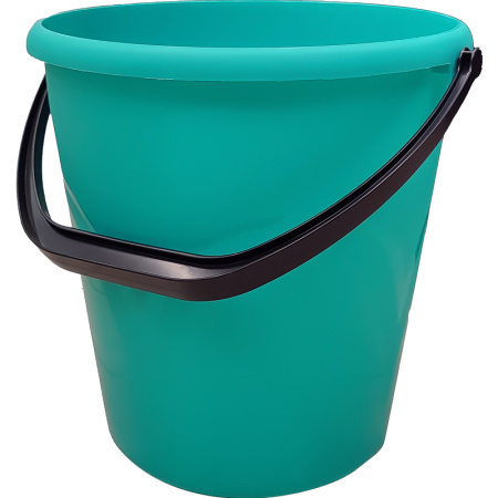 Ведро пищевое 12 л пластик мятное