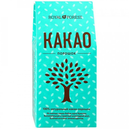 Какао порошок Royal Forest 200 г