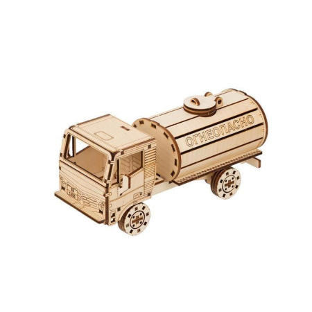 Сборная модель из дерева Rezark Пазл 3D фанера Бензовоз