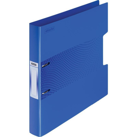 Папка на 2-х кольцах Attache Digital пластиковая синяя 35 мм