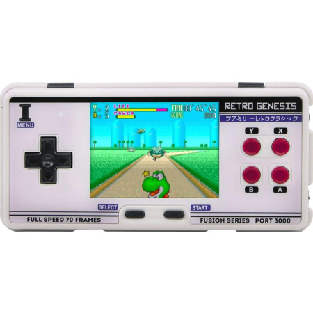 Игровая приставка (консоль) Retro Genesis Port 3000 16 ГБ белая + 4000  игр (ConSkDn132)