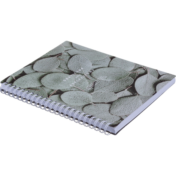 Тетрадь общая Be Smart Botanica А5 120 листов в клетку на спирали  (обложка с рисунком, матовая ламинация)