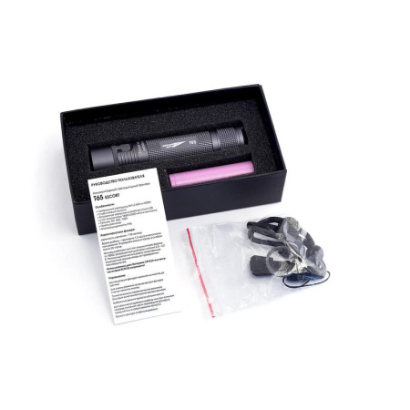 Фонарь светодиодный Яркий луч T65 ESCORT CREE XM-L2