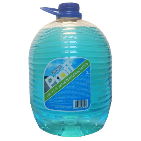 Жидкость стеклоомывающая Proff летняя 3 л ПЭТ