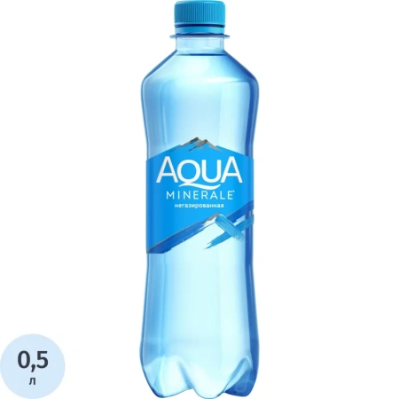 Вода питьевая Aqua Minerale негазированная 0.5 л Вода питьевая Aqua Minerale негазированная 0.5 л