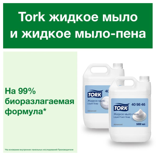 Мыло-пена Tork Liquid Foam Soap 5 л