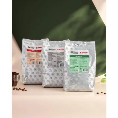 Кофе в зернах Poetti Комус Intenso Crema 1 кг (пакет)