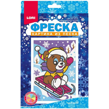 Фреска из песка Lori Бурый мишка Фреска из песка Lori Бурый мишка