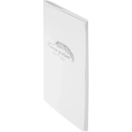 Книга учета 96 листов А4 в клетку на скрепке блок типографская бумага  Выбор есть (обложка из картона)