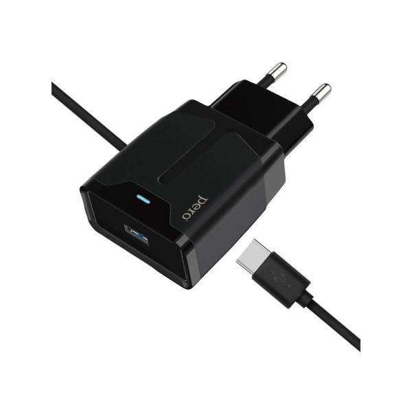Зарядное устройство Pero TC04 USB - USB Type-C 10.5 Вт (4603768350354)