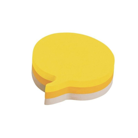 Стикеры фигурные Post-it Реплика неоновые 3 цвета (1 блок, 225 листов)