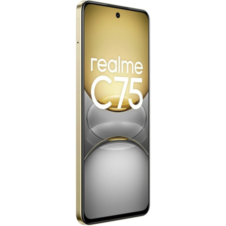 Смартфон Realme C75 128 Гб золотистый (RMX3941)