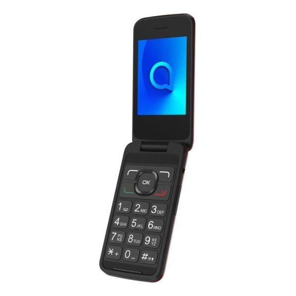 Мобильный телефон Alcatel 3025X красный (3025X-2DALRU1)