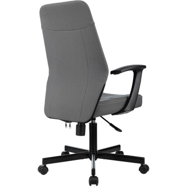 Кресло офисное Easy Chair 224 PPU серое (ткань, металл)
