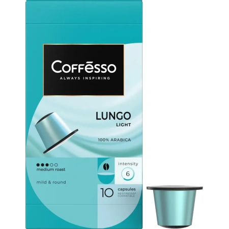 Кофе в капсулах Coffesso Ассорти 4 вкуса №1 40 шт (4 упаковки по 10 капсул)  для кофемашин Nespresso