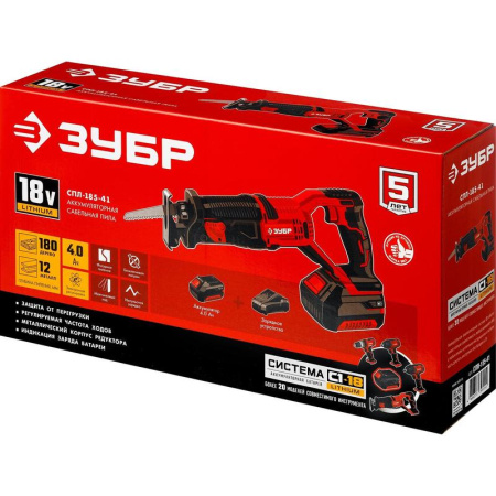 Пила сабельная Зубр СПЛ-185-41
