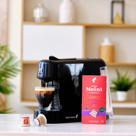 Кофе в капсулах для кофемашин Julius Meinl Lungo Forte (10 штук в  упаковке)
