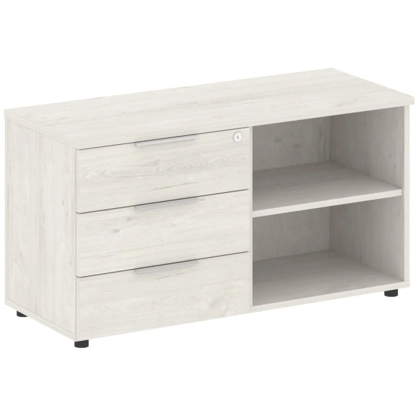 Тумба сервисная Metal System Style Б.ТС-2 (дуб наварра, 1096x450x580 мм)