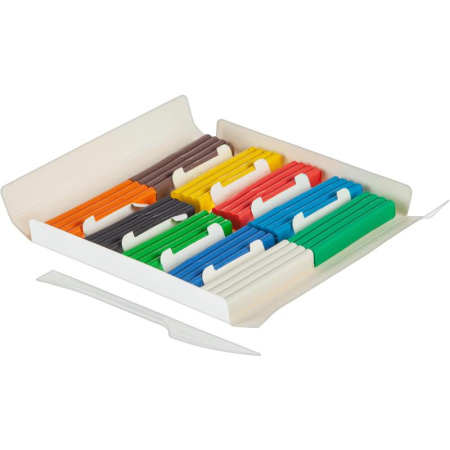 Пластилин классический №1 School Отличник 10 цветов 200 г со стеком