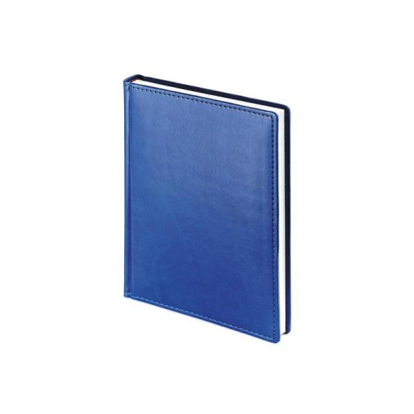 Ежедневник недатированный Альт Velvet искусственная кожа А6+ 136 листов  синий (110х155 мм)