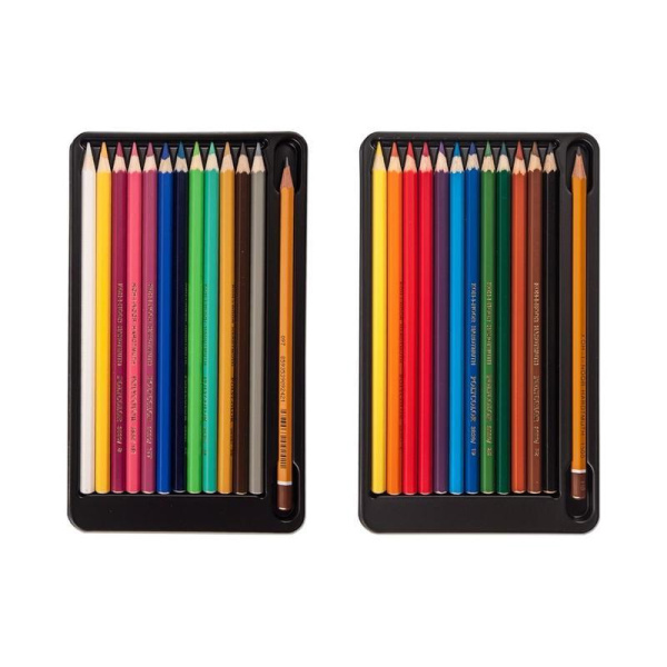 Карандаши цветные Koh-I-Noor Polycolor художественные 24 цвета шестигранные с точилкой