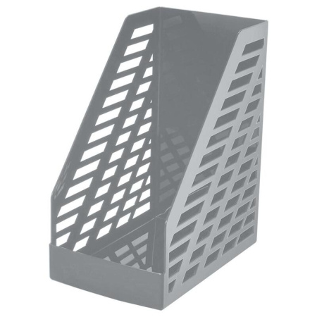Лоток вертикальный для бумаг 160 мм Стамм XXL серый