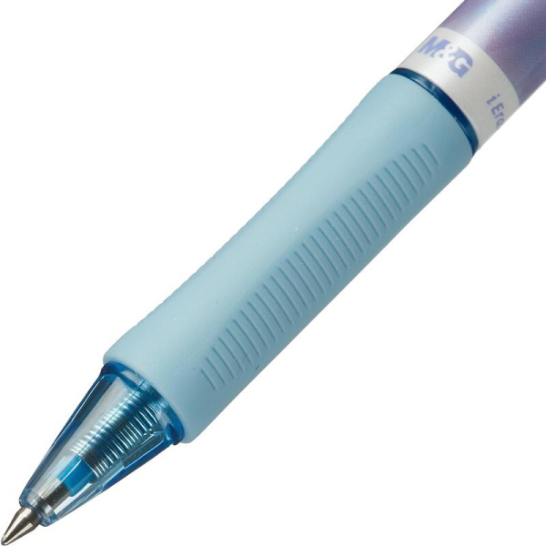 Ручка гелевая со стираемыми чернилами M&G iErase Pop синяя  (толщина линии 0.5 мм)