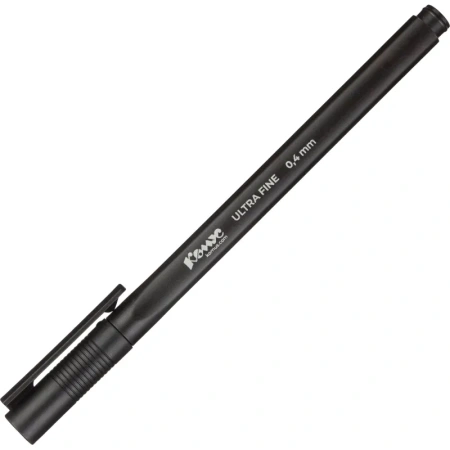 Линер Комус Ultra Fine черный (толщина линии 0.4 мм)