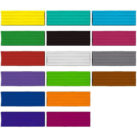 Пластилин на растительной основе ArtBerry 16 цветов со стеком 288 г