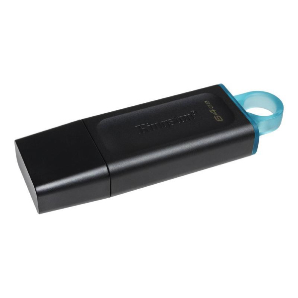 Флеш-память Kingston DataTraveler Exodia, USB 3.2 G1, син/чер, DTX/64GB