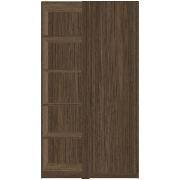 Стеллаж Time.S Ts-48 с гардеробным отделением (палдао, 1100х440х2000 мм)