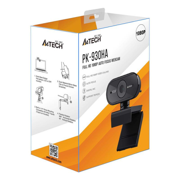 Веб-камера A4Tech PK-930HA (1407236)