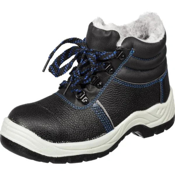 Ботинки рабочие зимние 116152 ПУ-ТПУ из натуральной/искусственной кожи  черные (размер 36)