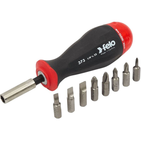Отвертка Felo с набором бит (9 предметов, 37320805)