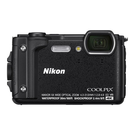 Цифровой компактный Фотоаппарат Nikon Coolpix W300 черный