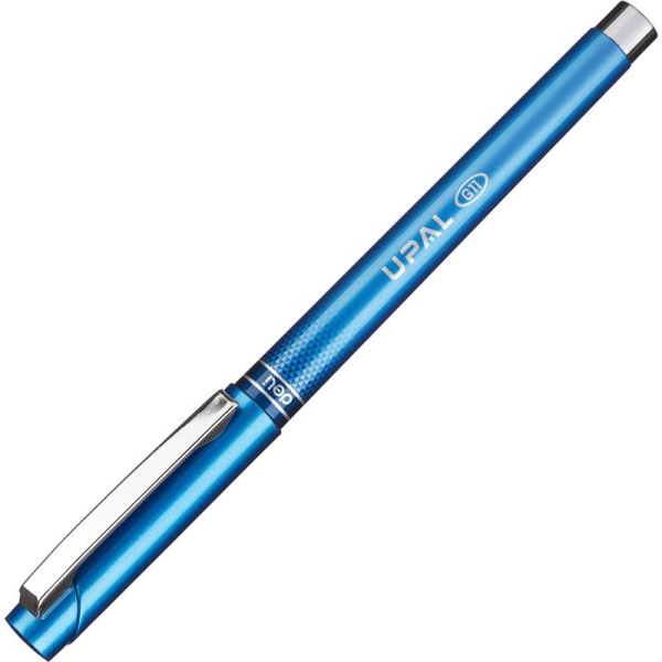 Ручка гелевая неавтоматическая Deli EG11-BL Upal синий (толщина линии  0.35 мм)