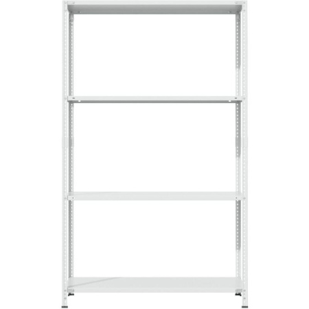 Стеллаж металлический ГТС Лайт серый (4 полки, 1200х500х2000 мм)