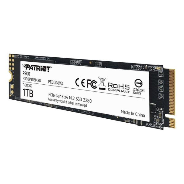 SSD накопитель Patriot Memory P300 1 ТБ (P300P1TBM28)