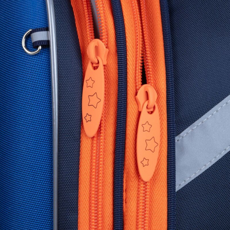 Ранец Комус Класс Light Super car синий с двумя отделениями